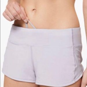 lululemon speed up short 2.5 size 6